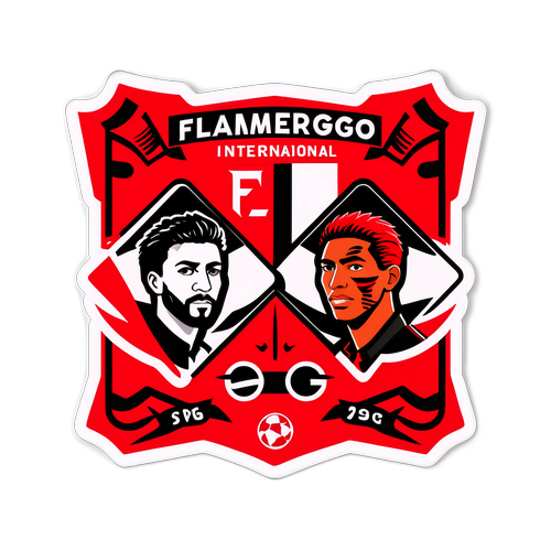 Huy Hiệu Trận Đấu Flamengo và Internacional
