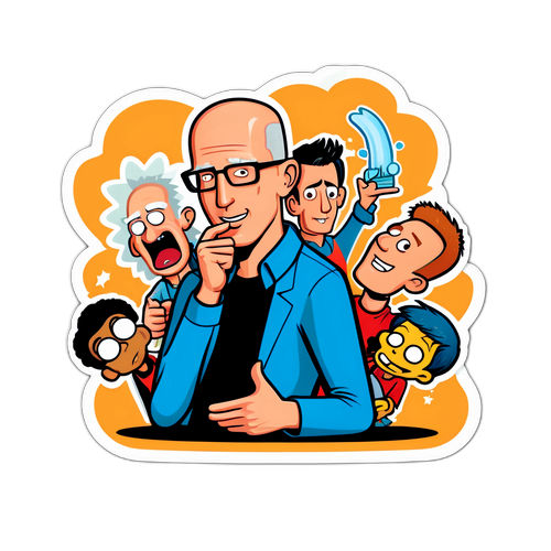 Sticker Humor Scott Adams
