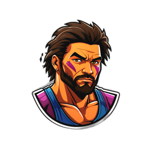 Συλλεκτικό Αυτοκόλλητο Από Survivor