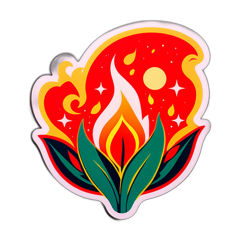 Tulikivi Venäjä-teemainen tarra