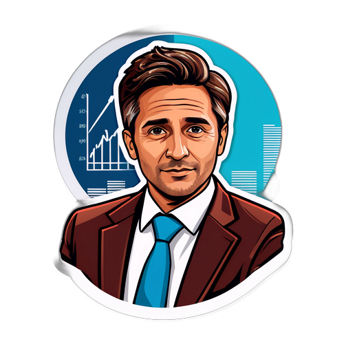Sticker de Juan Pablo Jiménez, economista
