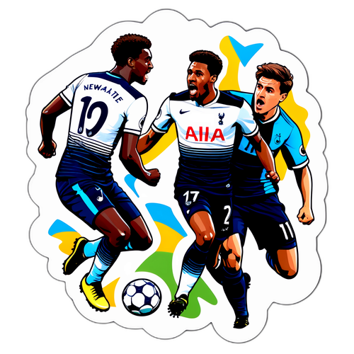 Eksena ng Tottenham vs Newcastle
