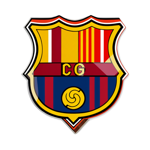 Stiker Barcelona