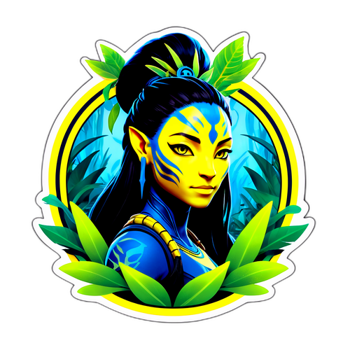 Na'vi Kriger Sticker