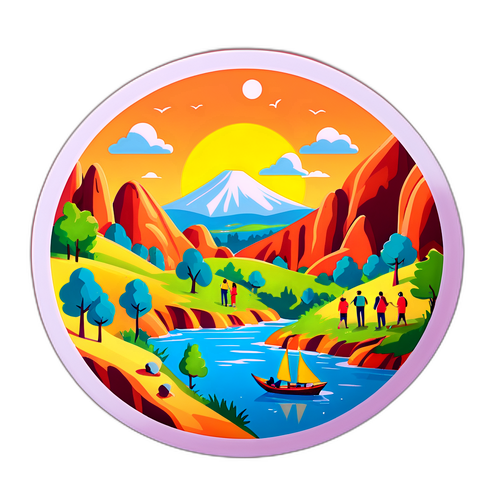 Yaz Havasını Keyifle Geçiren İnsanlar