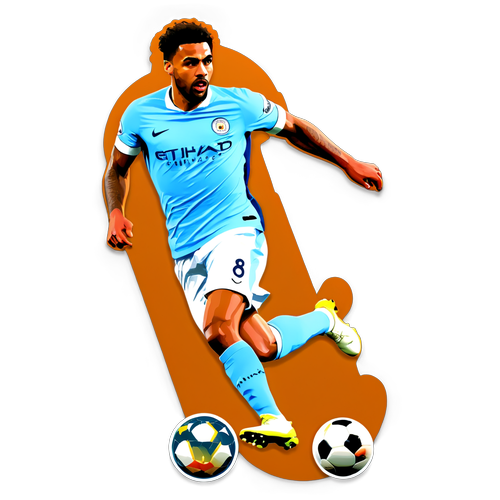 Man City Spiller i Aktion