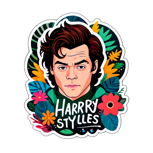 Adesivo Artístico Harry Styles