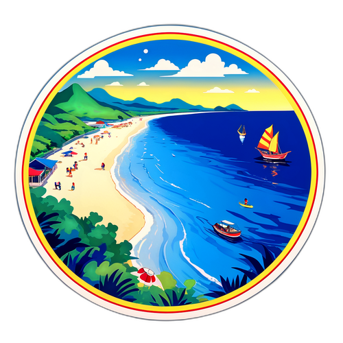 石垣島の青い海とビーチ