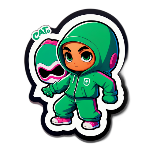 Drama sticker til Squid Game Sæson 4