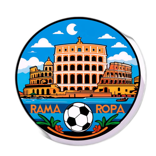 Roma - Napoli Sticker