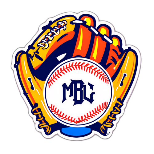 2025 MLB 월드시리즈 스티커 디자인