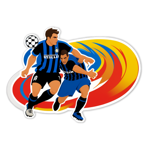 Stiker Epic Duel Milan vs Inter