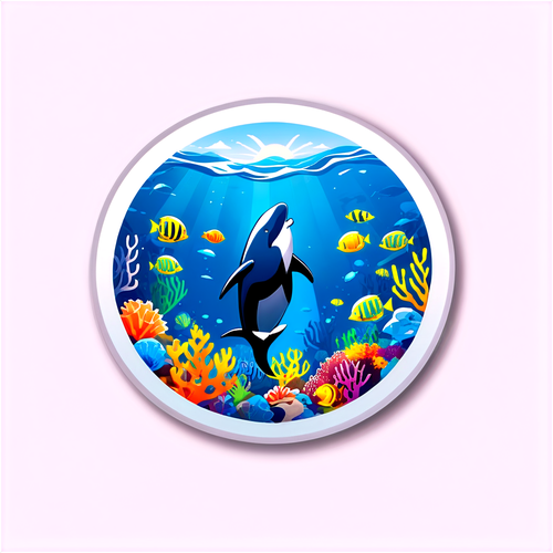 海洋保护贴纸