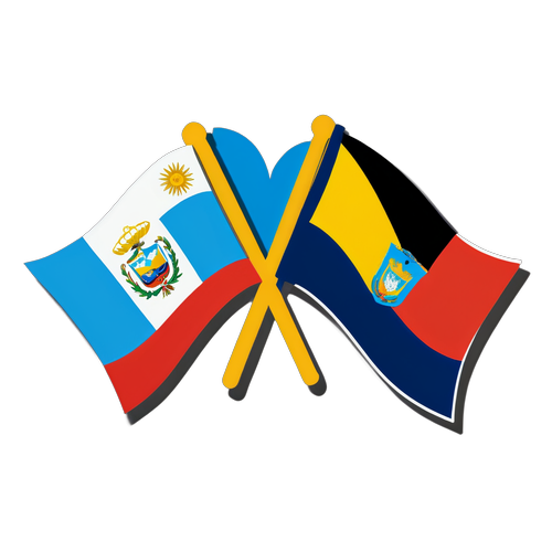 ¡Unión Inesperada! Las Banderas de Colombia y Argentina que Te Harán Sentir Orgulloso