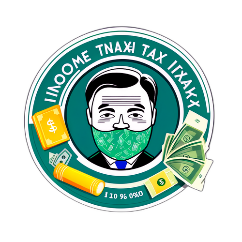 आयकर स्टीकर वित्तीय साक्षरता के लिए