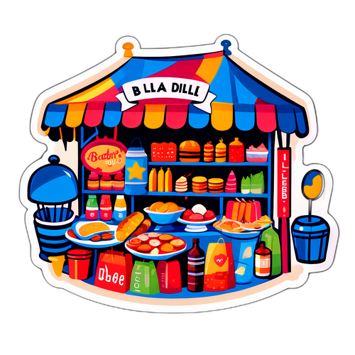 Stickers Thématiques de la Braderie de Lille