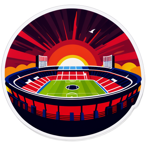 Barcelona's Legendary Stadium: Witness the Breathtaking Sunset Clash Against Sevilla!