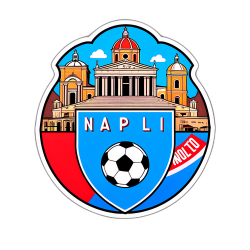 Stiker Menghargai Budaya Napoli