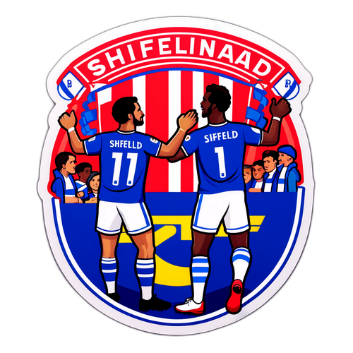 สติ๊กเกอร์การแข่งขันเบอร์มิงแฮม vs เชฟฟิลด์ ยูไนเต็ด