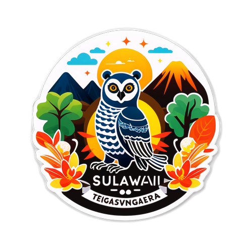 Stiker Sulawesi Tenggara: Kearifan Budaya dan Keanekaragaman Hayati