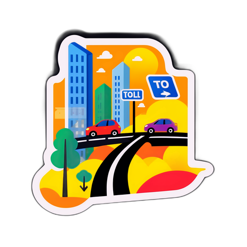 Sticker Trecere Pe Taxă