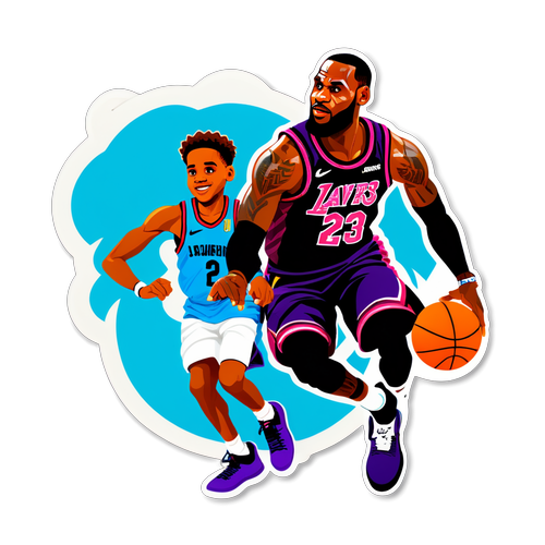 LeBron et Bronny James : Le Duo Éblouissant Qui Redéfinit le Basketball!