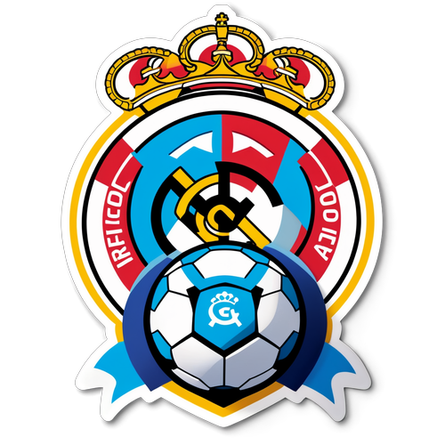 Real Madrid ve Celta Vigo Futbol Temalı Sticker