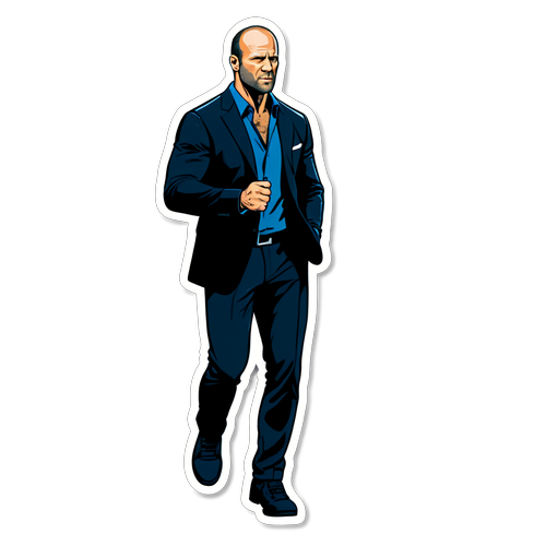 Jason Statham Akciós Matrica