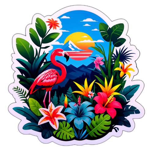 Nostalgiczna naklejka Malezji