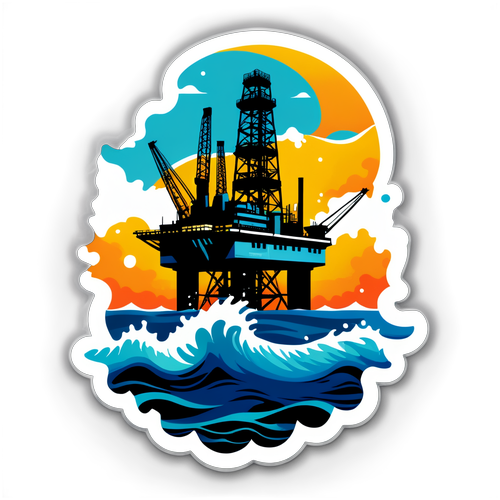 Intens design av Deepwater Horizon oljerigg