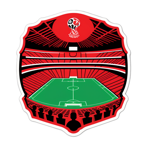 Flamengo Stadyumu Sticker