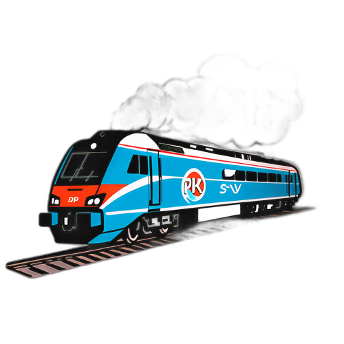 PKP Intercity Pociąg z Chmurami Dymu