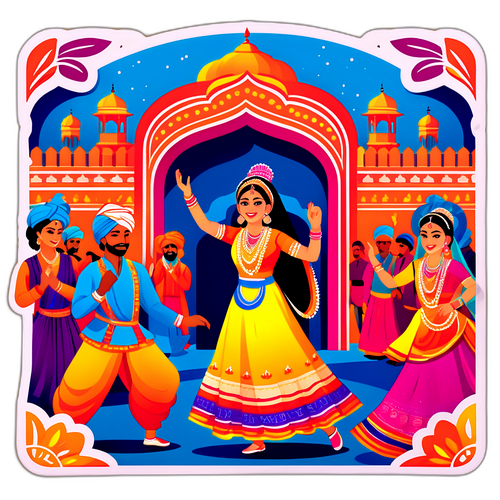 जयपुर महोत्सव का रंगीन दृश्य