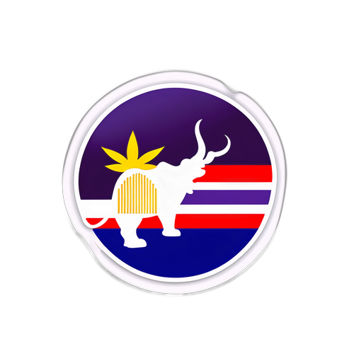 สติกเกอร์ภาพช้างไทยพร้อมอัตราภาษี