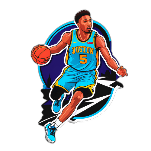 Sticker ni Justin Edwards sa Aksyon