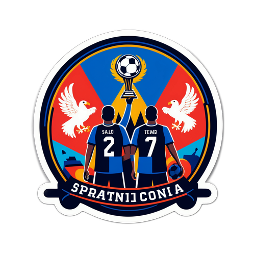 팀의 역사적인 순간을 기념하는 전략적 디자인 스티커