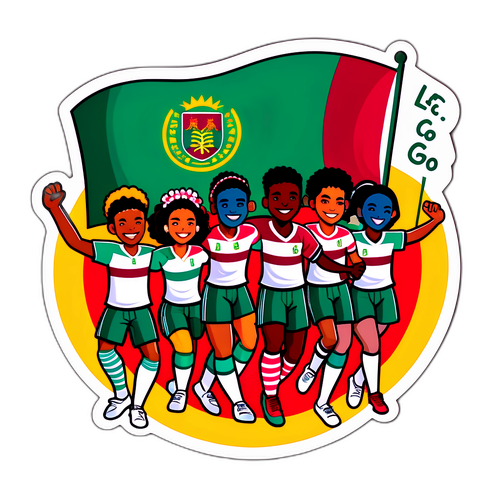 Wachezaji wa Soka wa Cameroon Wakiadhimisha