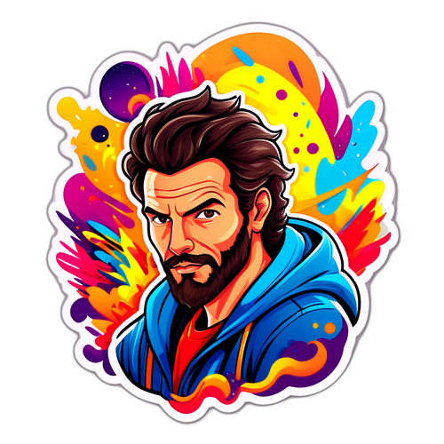 Sticker Artístico de Ian Subiabre