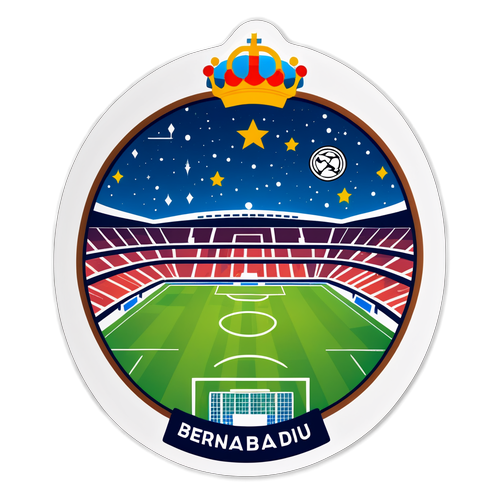 Ongelooflijk! Ontdek de Sterrenhemel boven het Bernabéu: Een Magische Sticker van Madrid!