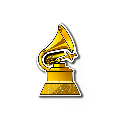 Grammy 2025 Sticker Tasarımı