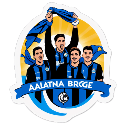 Rappresentazione Artistica della Partita Atalanta-Club Brugge