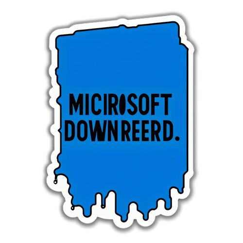 Microsoft Down! Tampilkan Frustrasi Anda dengan Stiker Layar Biru Lucu Ini!