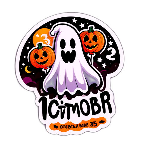 Maligayang Oktubre 31, 2025 Sticker