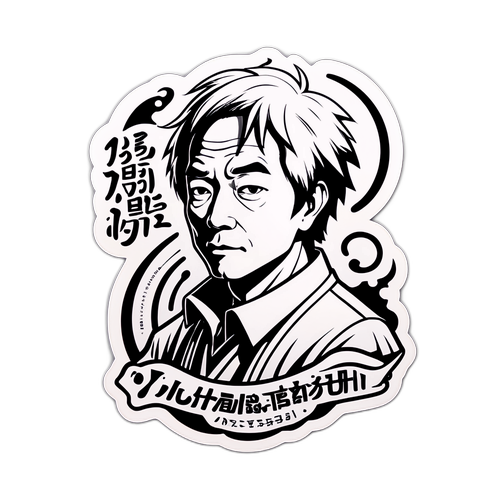 山本佳寧的獨特插畫貼紙