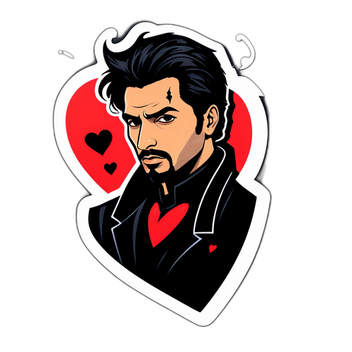 סטיקר דרמטי של יגאל עמיר