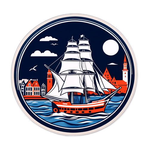 Wendepunkt Aufkleber Flensburg