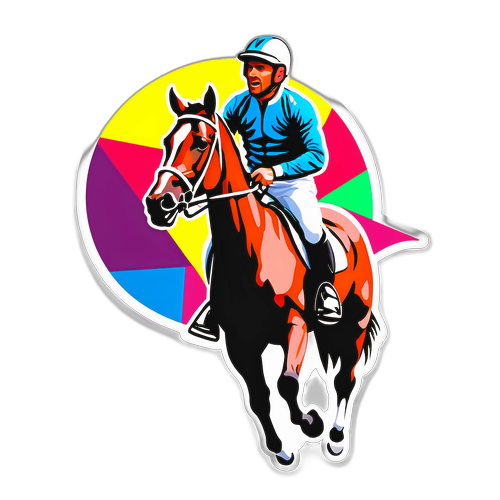 Sticker que representa a Facundo Pieres en acción
