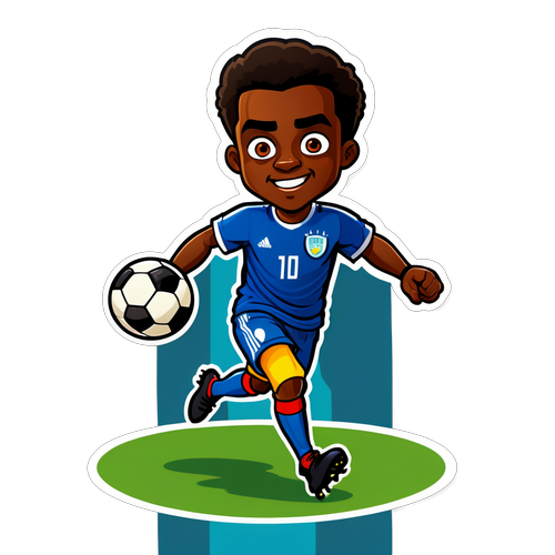 Stiker Ceria Hugo Ekitiké