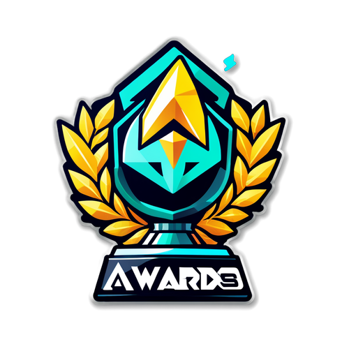  Naklejka z logo The Game Awards 2024 