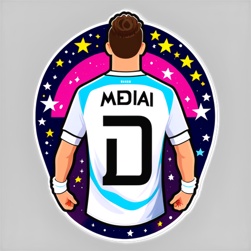 Real Madrid Jersey Sticker